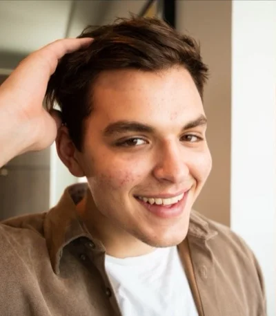 Male, stubble: original